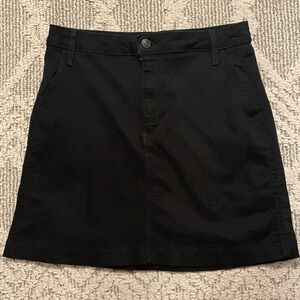 Just Black A-Line Skirt in Classic Black